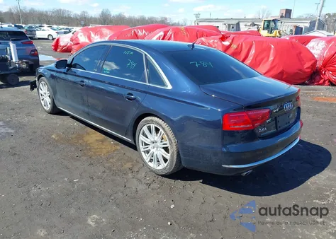 2014 Audi A8 L 3.0 Tdi из США, поврежденный, VIN WAURMAFD4EN001039